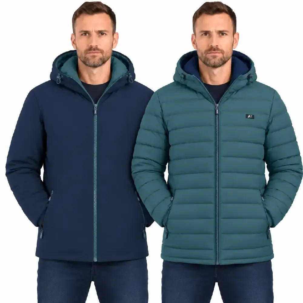 ANORAK JOLUVI HEAT DUO 237238 AZUL COBALTO HOMBRE — color Azul Cobalto