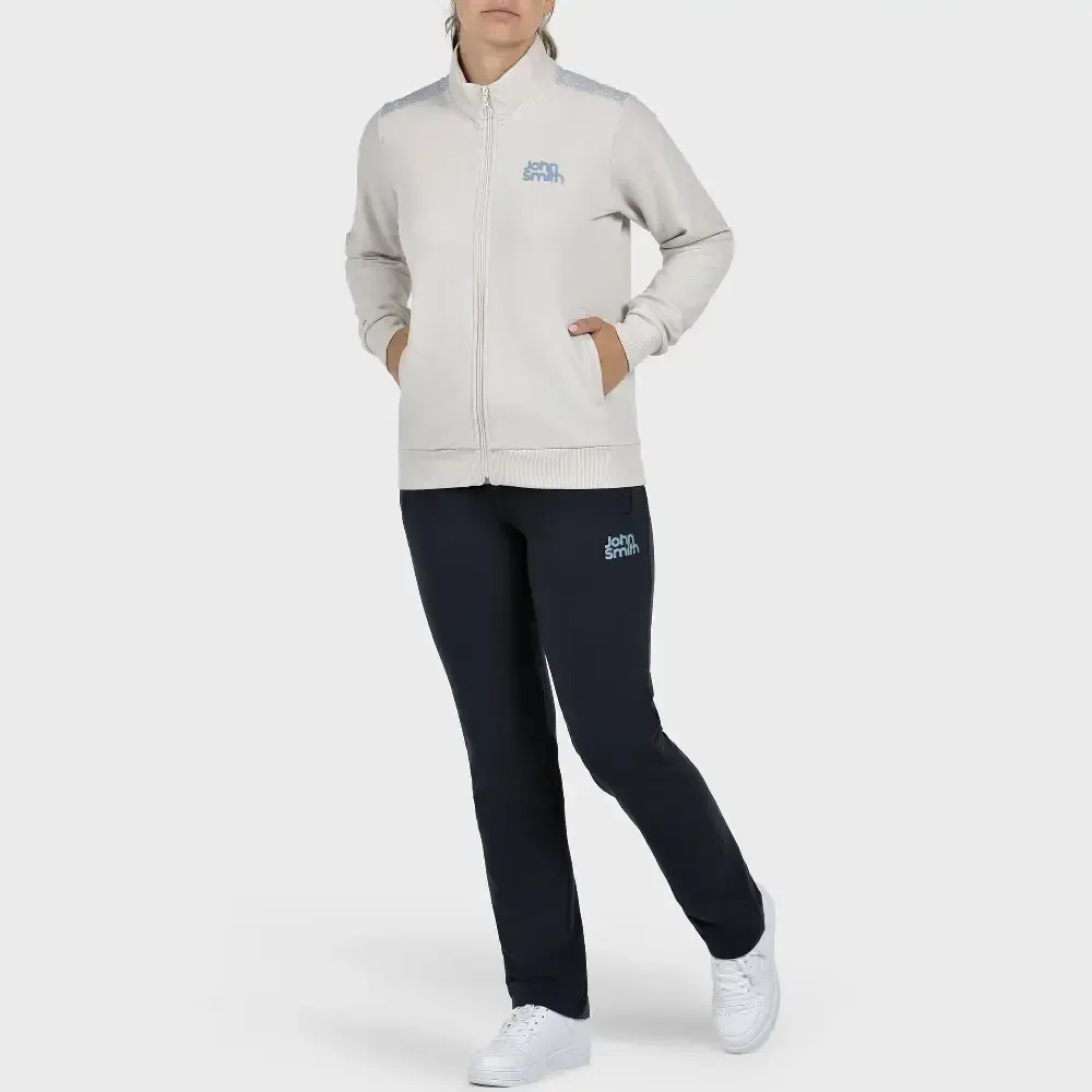 CHANDAL MUJER JOHN SMITH HATYSA BEIG| ROPA DEPORTIVA FITNESS Y ENTRENAMIENTO — color Beige