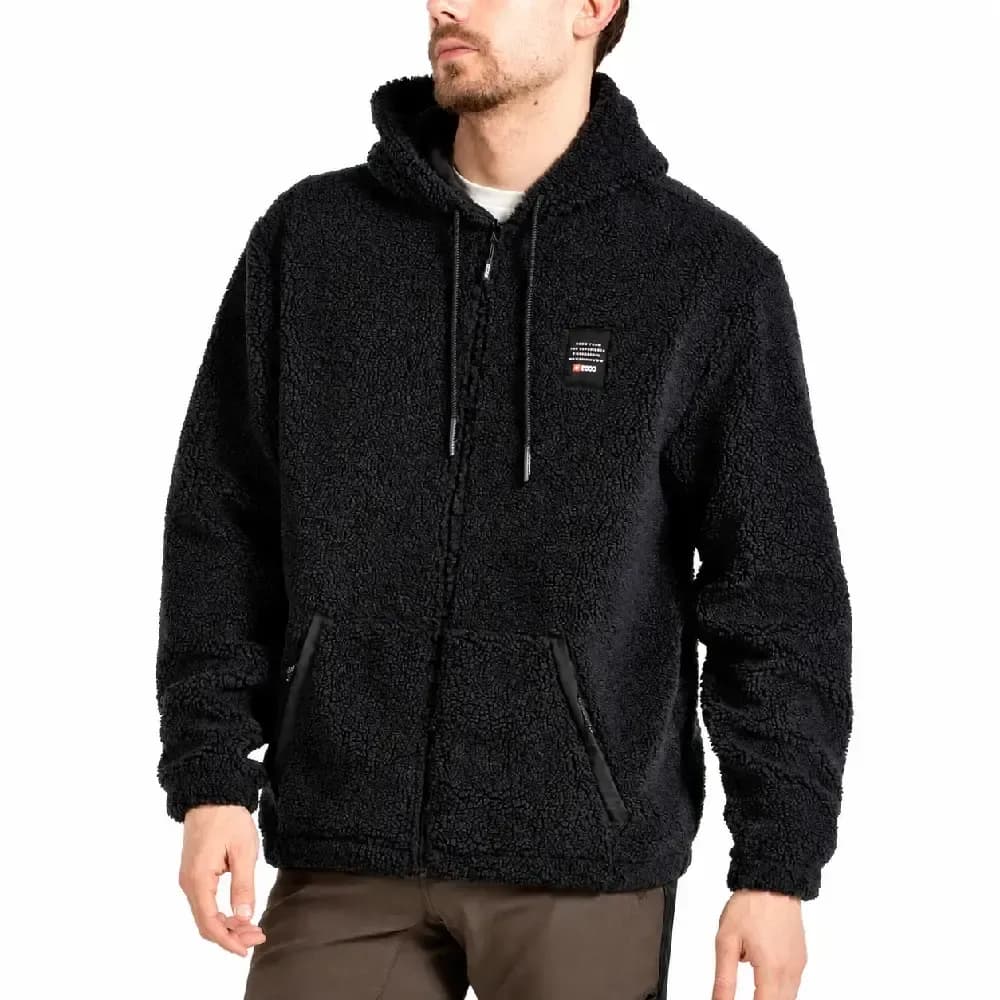 CHAQUETA POLAR +8000 APSEL CABALLERO | OUTDOOR MONTAÑA TEJIDO TÉRMICO — color Único