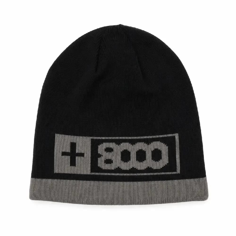 GORRO +8000 8GR-2604 NEGRO | GORRO INVIERNO OUTDOOR TEJIDO CÁLIDO Y CONFORT — color Negro