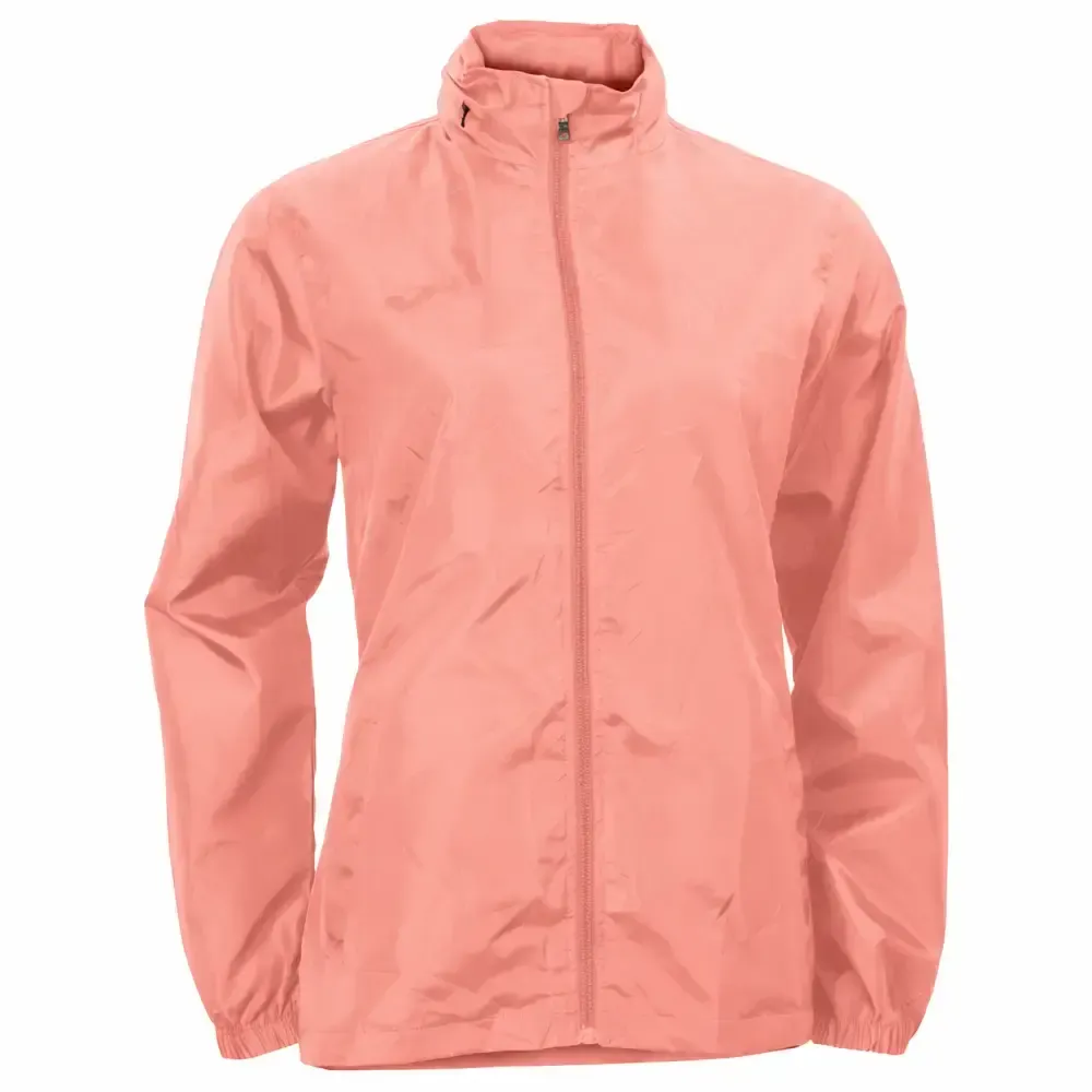 CHUBASQUERO JOMA MUJER GALIA SALMÓN 900037.070 | IMPERMEABLE LIGERO ENTRENAMIENTO — color Coral