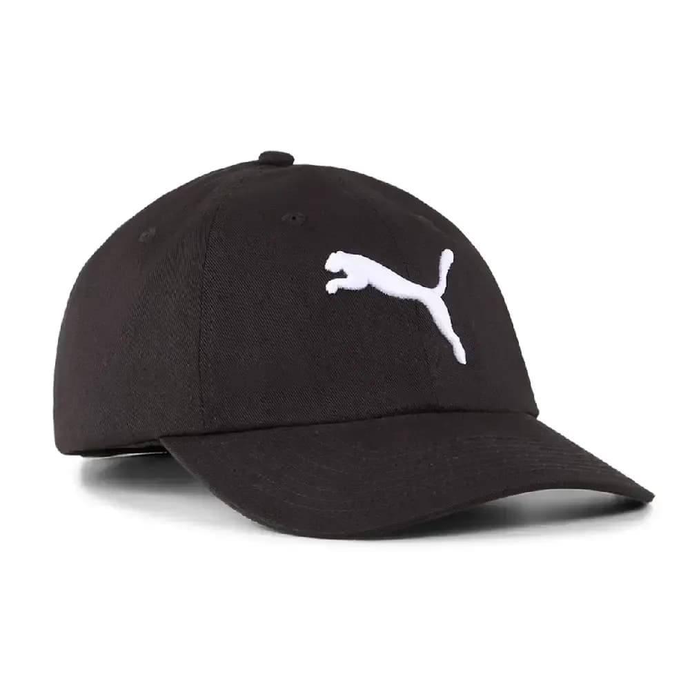 GORRA PUMA ESSENTIAL UNISEX NEGRA | DISEÑO CLÁSICO AJUSTABLE LIGERA Y CÓMODA — color Negro