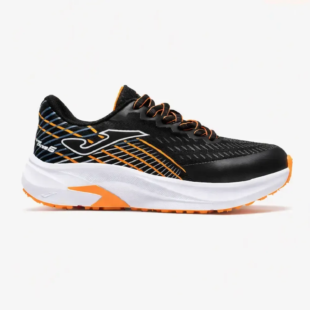 ZAPATILLA JOMA JR SUPER CROSS JSCROW2601 | RUNNING NIÑO LIGERA RESISTENTE — color negro