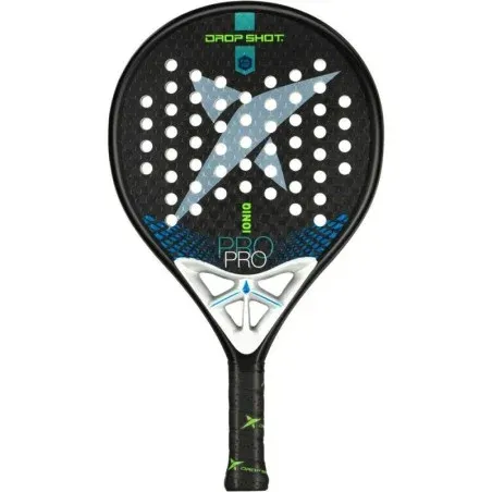 PALA DROP SHOT IONIQ 12K POTENCIA CONTROL Y RENDIMIENTO PROFESIONAL EN PISTA — color Grey