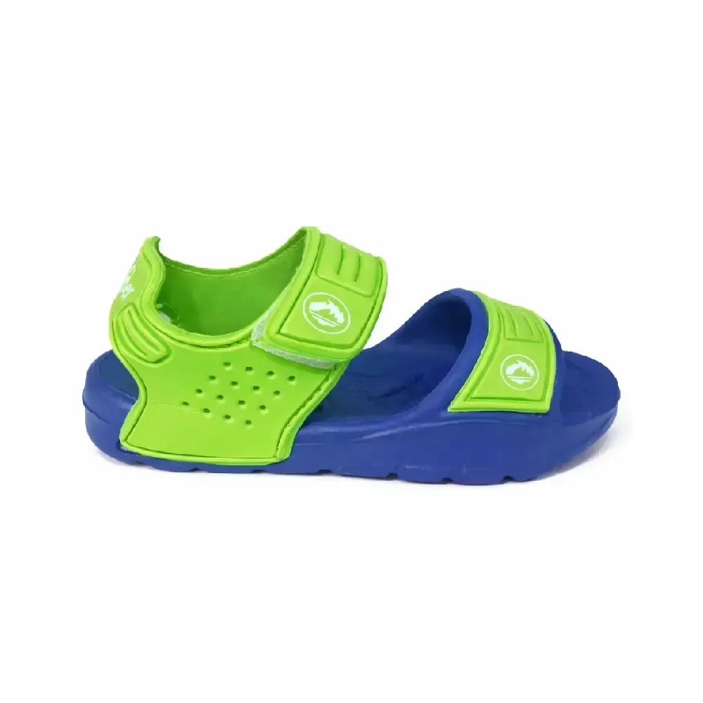 SANDALIA JHAYBER NIÑO BEBÉ AZUL ROYAL LIMA | GOMA LIGERA CÓMODA VERANO PLAYA PISCINA — color Azul