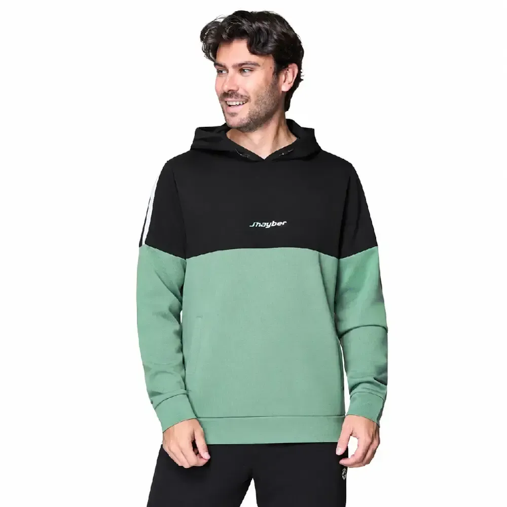 SUDADERA JHAYBER NEPAL KAKI CABALLERO DA2803 | ROPA DEPORTIVA ENTRENAMIENTO — color Verde