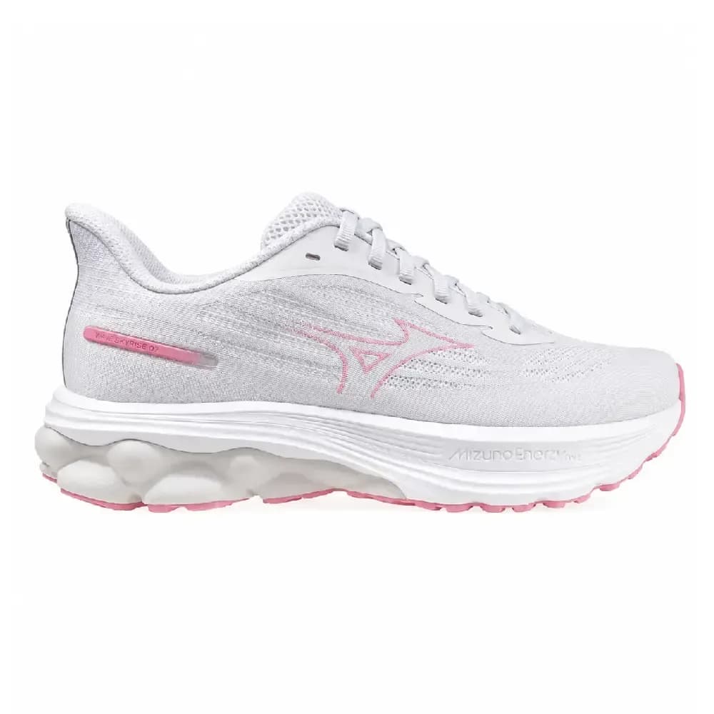 ZAPATILLAS MIZUNO WAVE SKYRISE 7 MUJER J1GD260972 | RUNNING AMORTIGUACIÓN ENERZY ESTABILIDAD — color Gris