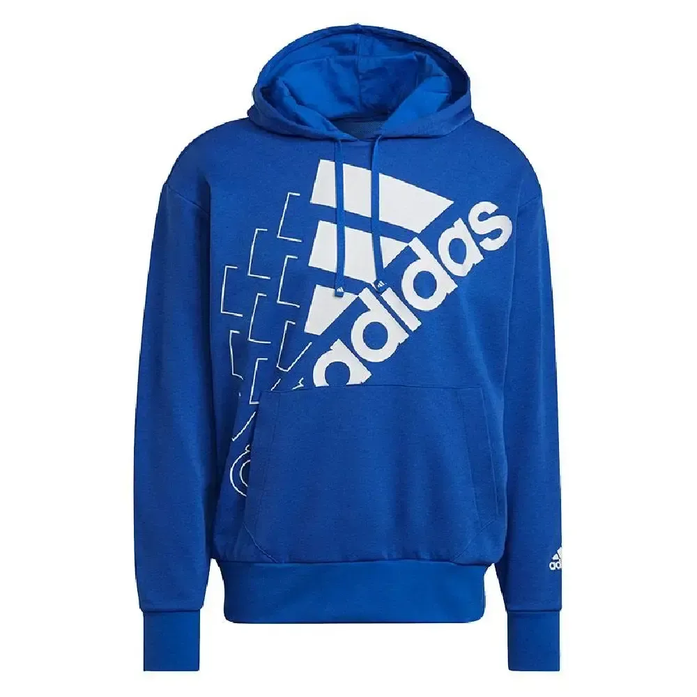 SUDADERA ADIDAS H14656 CABALLERO ALGODÓN CAPUCHA U Q3 BLUV HD MULTICOLOR — color Azul
