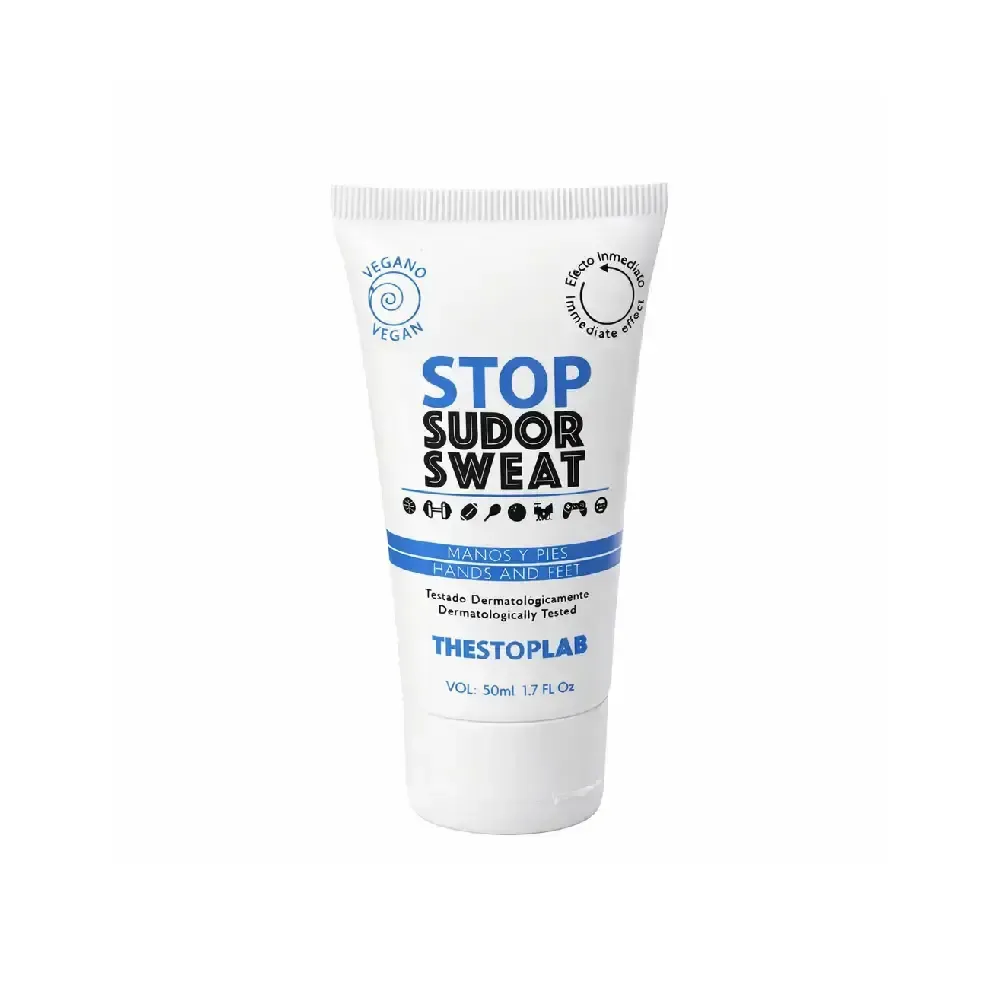 GEL STOP SUDOR SWEAT CREMA ANTISUDOR MANOS Y PIES | VEGANO DEPORTIVO CRUELTY-FREE ESPAÑA — color Único