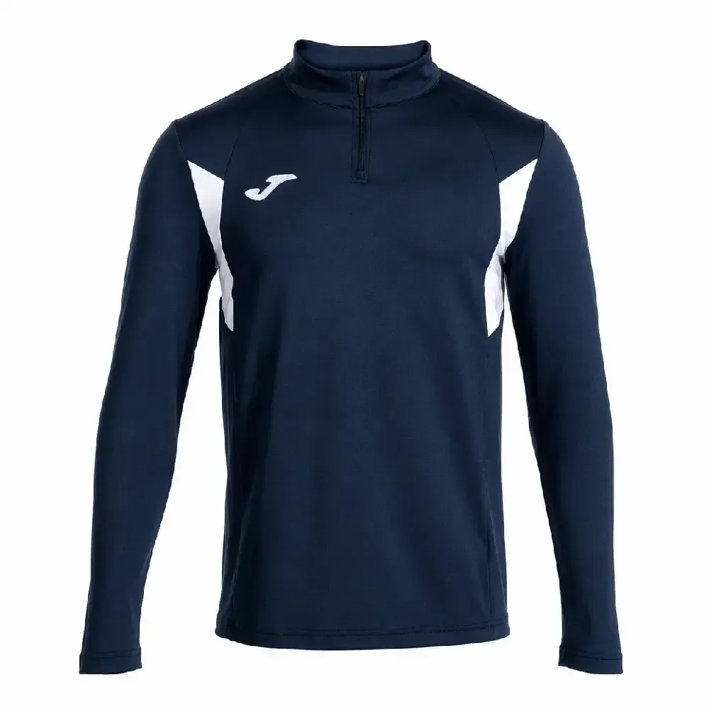 SUDADERA JOMA WINNER III MARINO BLANCO HOMBRE 103151.332 | ROPA DEPORTIVA ENTRENAMIENTO CONFORT — color Azul Marino