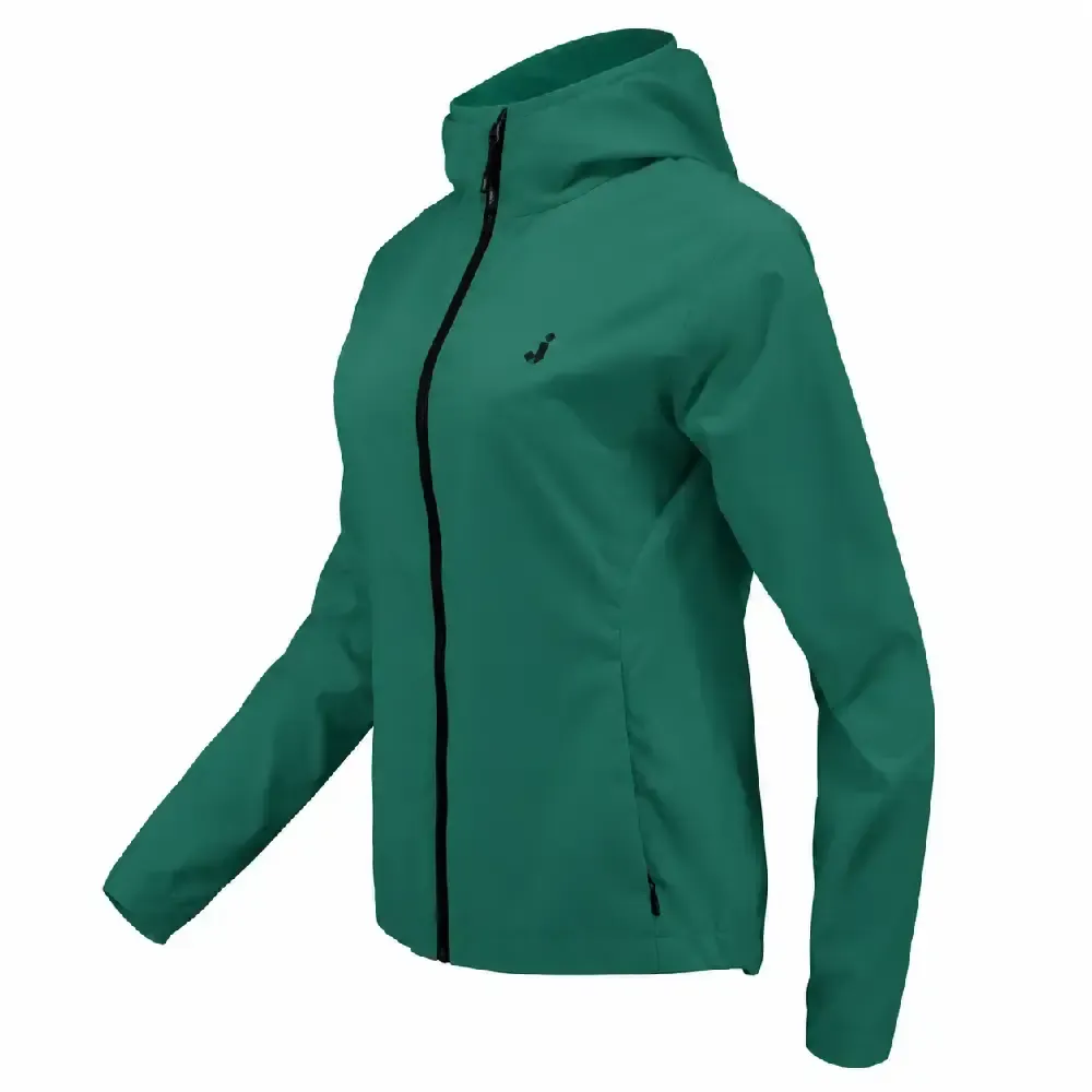 CORTAVIENTOS JOLUVI AIRLIGHT HOODIE W 236630 VERDE PÁLIDO