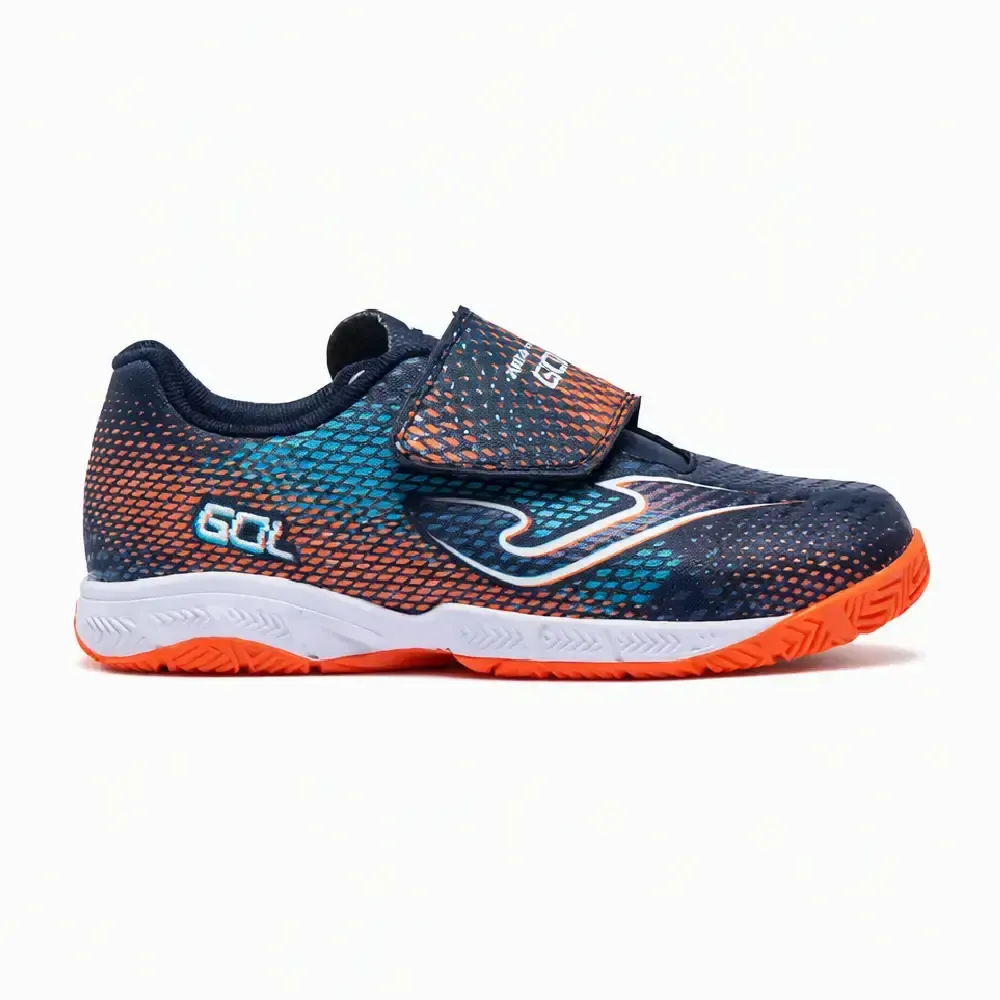 ZAPATILLA JOMA GOL JR 2603 MARINO INDOOR | FUTSAL AGARRE ESTABILIDAD JUNIOR — color Azul Marino