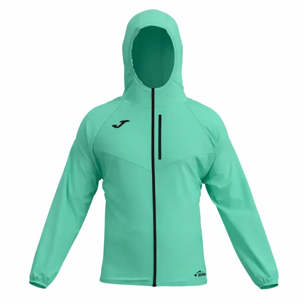 CORTAVIENTOS JOMA R-TRAIL NATURE TURQUESA 105125.404 CABALLERO | LIGERO OUTDOOR TRAIL — color Verde Agua