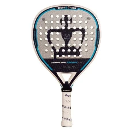 PALA BLACK CROWN HURRICANE COMFORT 4.0 CONTROL COMODIDAD Y PRECISIÓN EN PISTA — color Grey