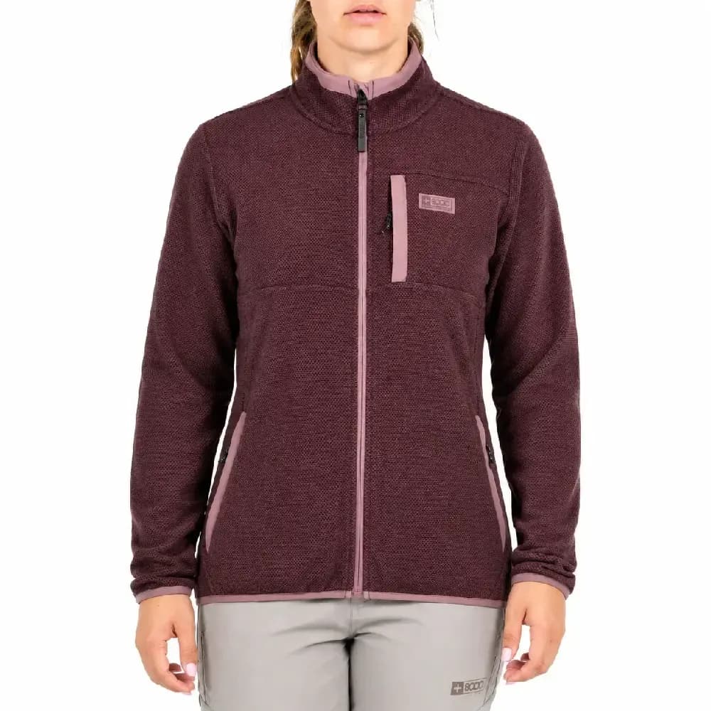 CHAQUETA +8000 MUJER GAMLI BERENJENA | OUTDOOR TÉCNICA RESISTENTE Y CÓMODA — color Burdeos
