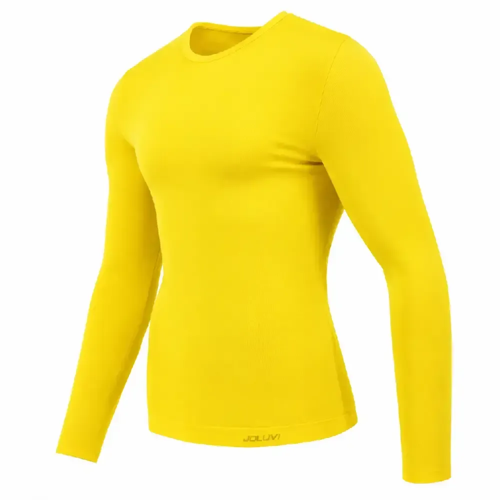 CAMISETA TÉRMICA JOLUVI PERFORMANCE SR 232955 Amarillo — color Amarillo