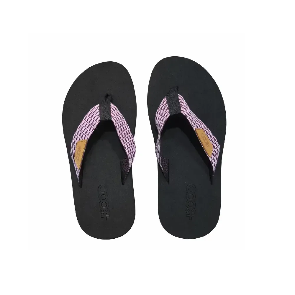 CHANCLAS MUJER +8000 TENZIN NEGRAS LILAS | GOMA DEDO LIGERAS VERANO PLAYA PISCINA — color Negro